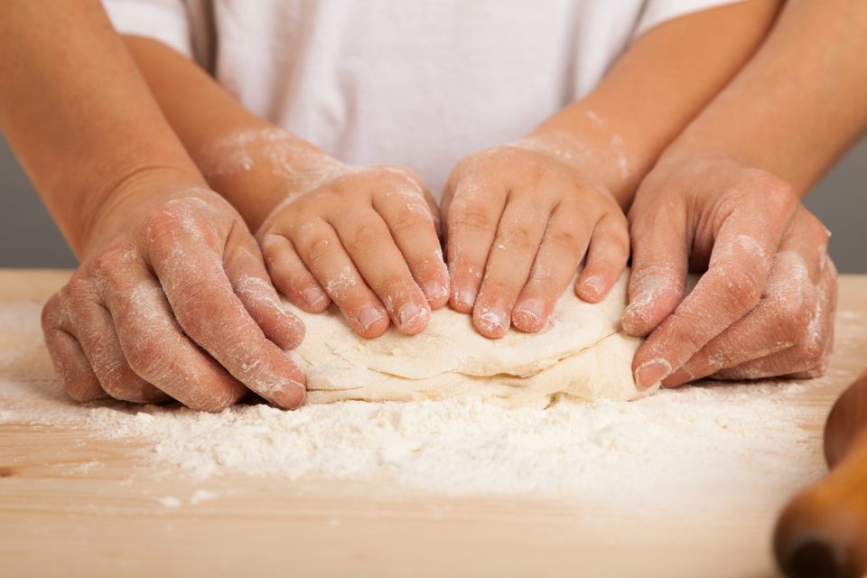 Make pizza dough yourself